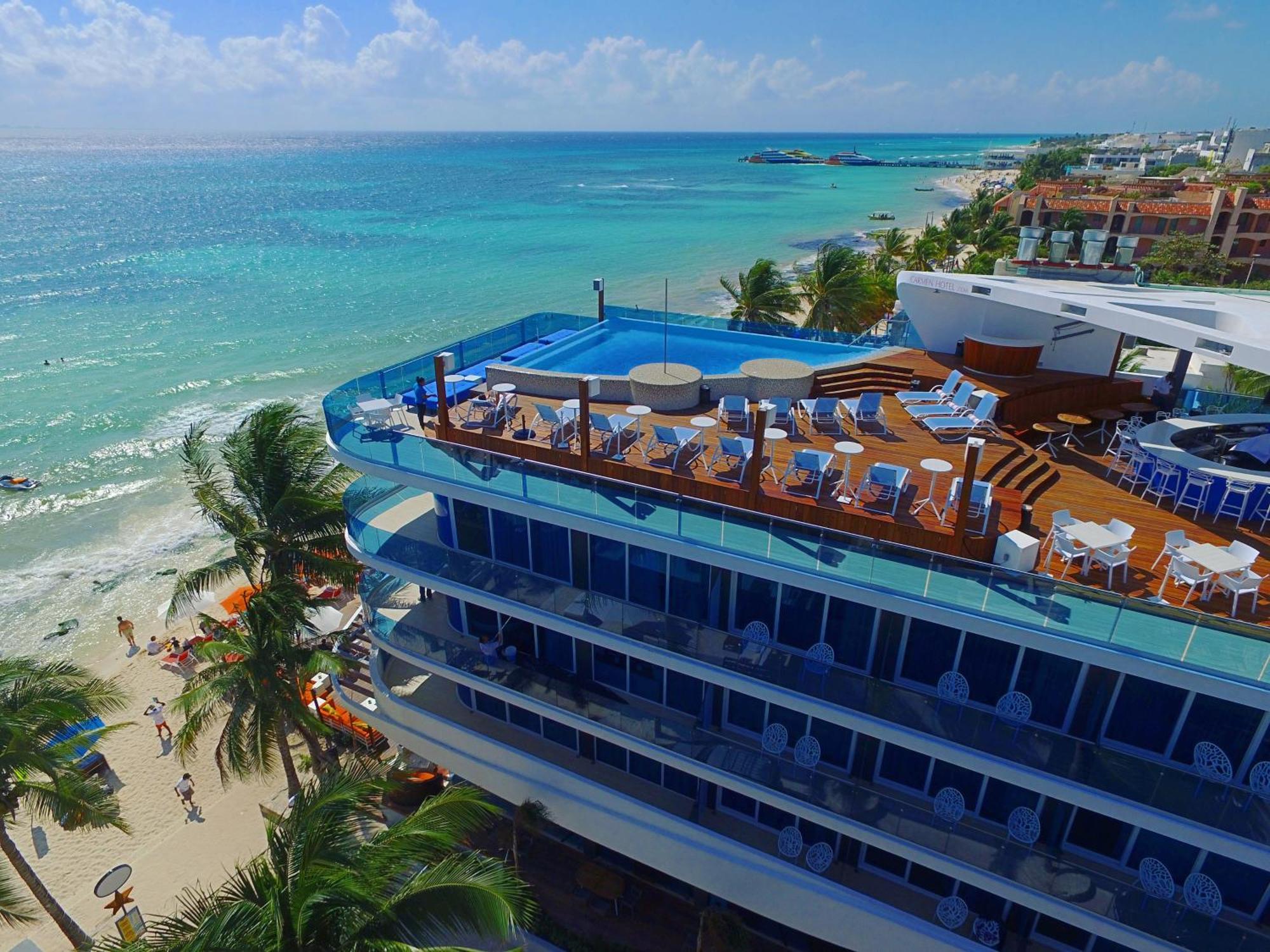 The Carmen Hotel - Ocean Front (Adults Only) Плая-дель-Кармен Экстерьер фото
